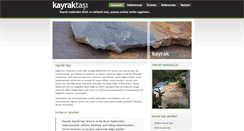 Desktop Screenshot of kayraktasi.org